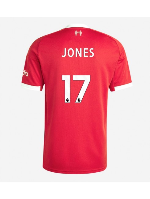 Liverpool Curtis Jones #17 Heimtrikot 2025-26 Kurzarm Liverpool Curtis Jones #17 Heimtrikot 2025-26 Kurzarm